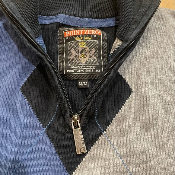 Point Zero 1/4 zip up sweater - Picture 3 of 9